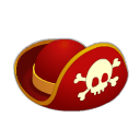 Chapeau du Capitaine Pirate