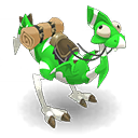 Dragodinde Emeraude et Ivoire