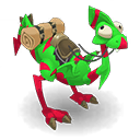 Dragodinde Emeraude et Pourpre