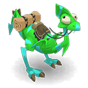 Dragodinde Emeraude et Turquoise