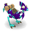 Dragodinde Indigo et Turquoise
